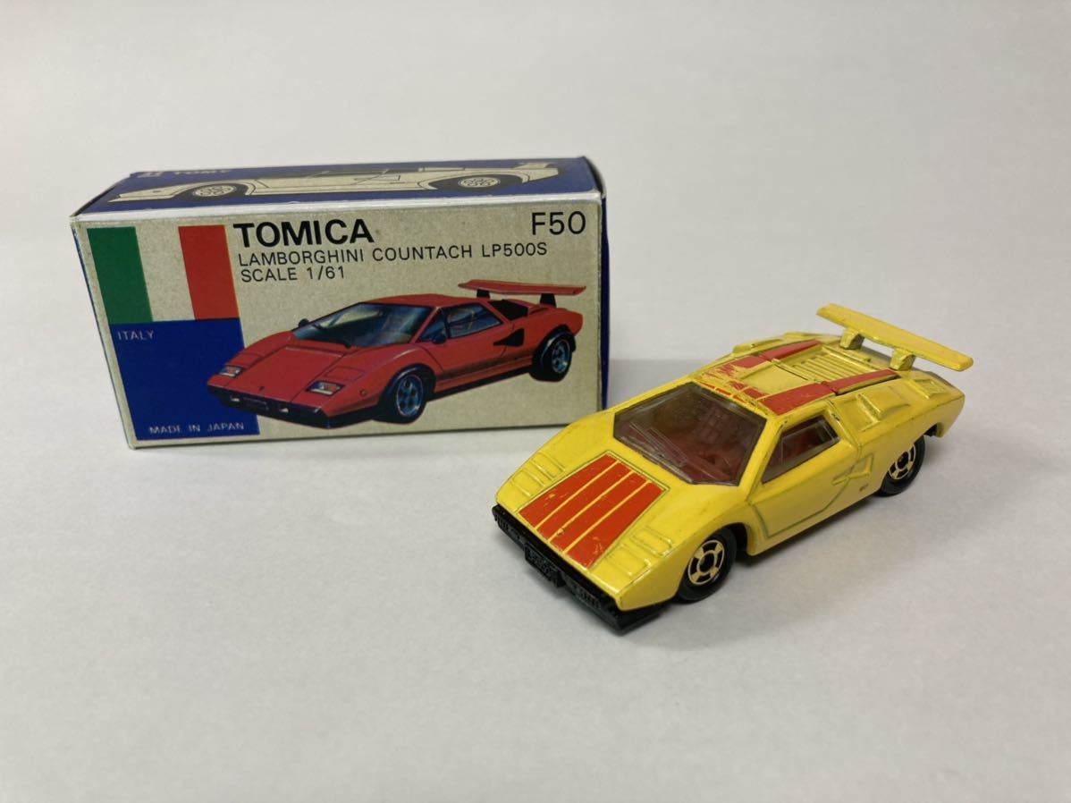002トミカ No.F50 ランボルギーニカウンタックLP500S 一般輸出 トミカ