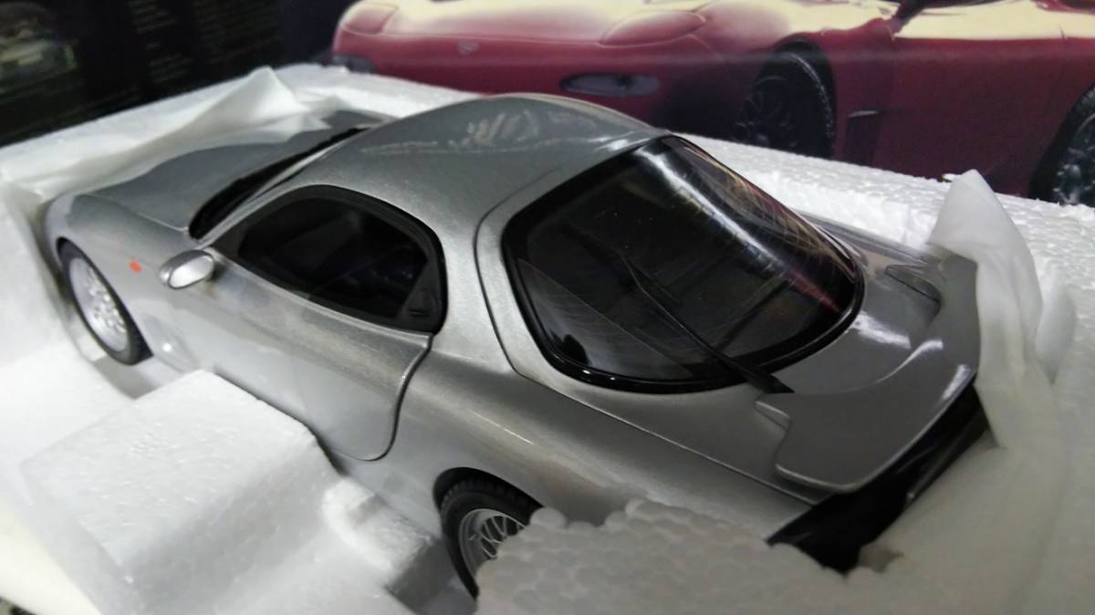 1/18スケール マツダ RX-7 （FD3S 1995 /シルバー） 京商オリジナル NO