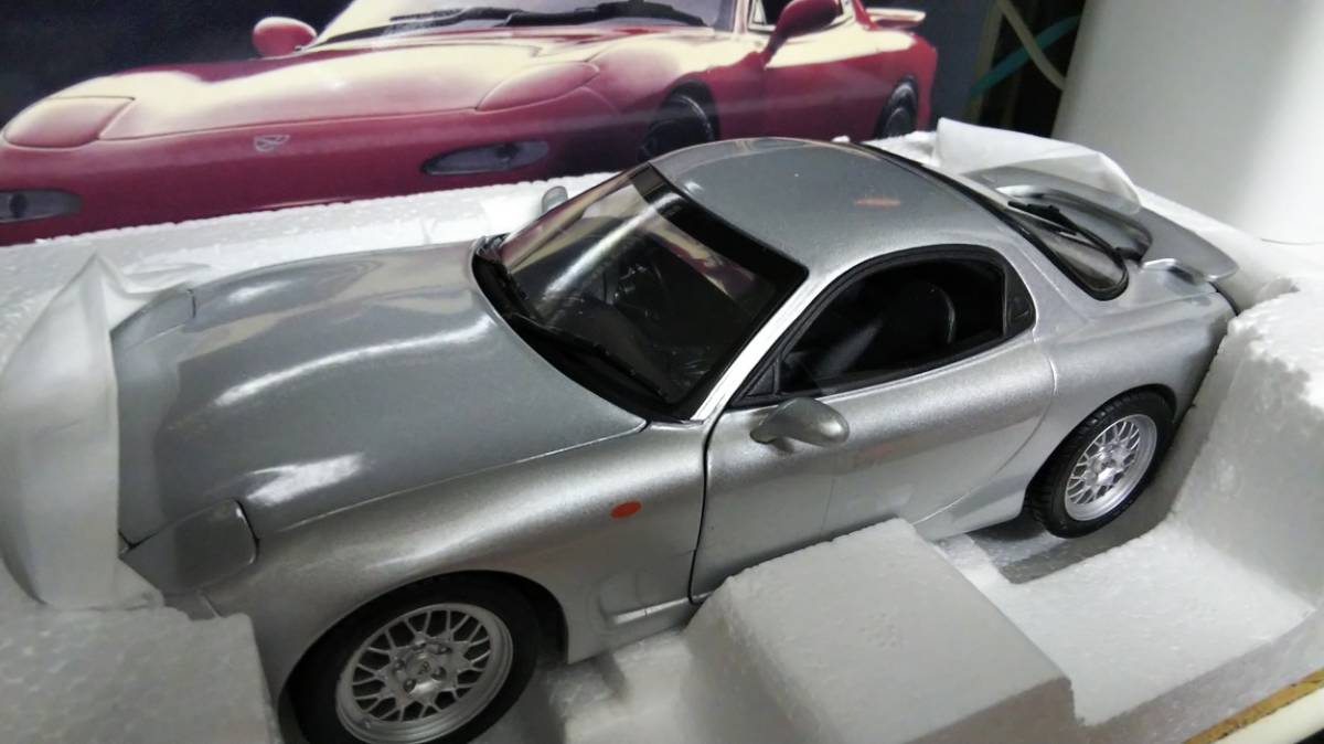 1/18スケール マツダ RX-7 （FD3S 1995 /シルバー） 京商オリジナル NO