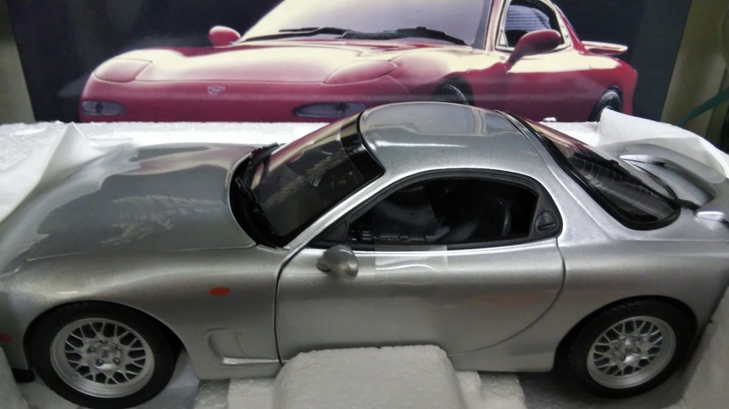 1/18スケール マツダ RX-7 （FD3S 1995 /シルバー） 京商オリジナル NO