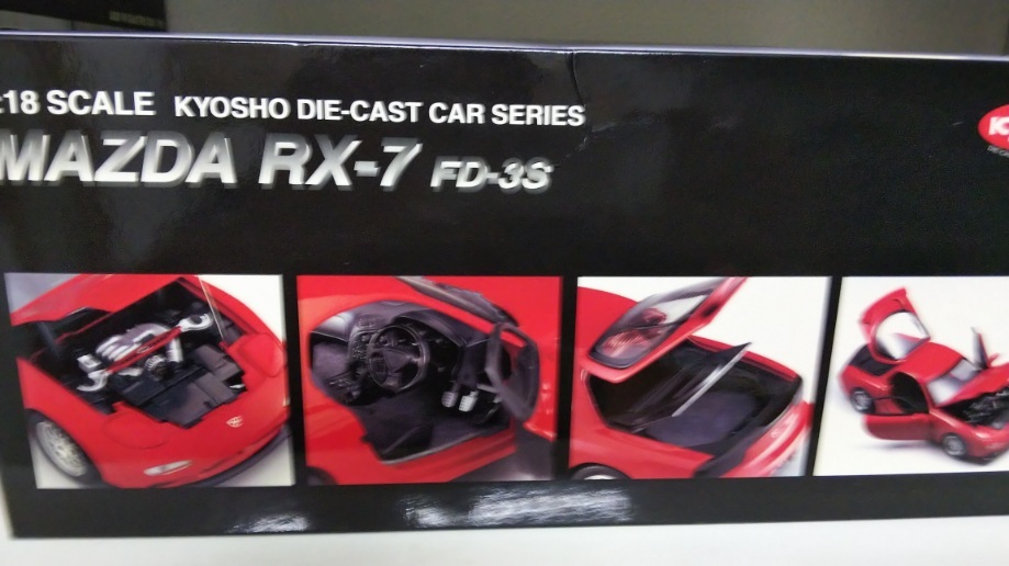 1/18スケール マツダ RX-7 （FD3S 1995 /シルバー） 京商オリジナル NO