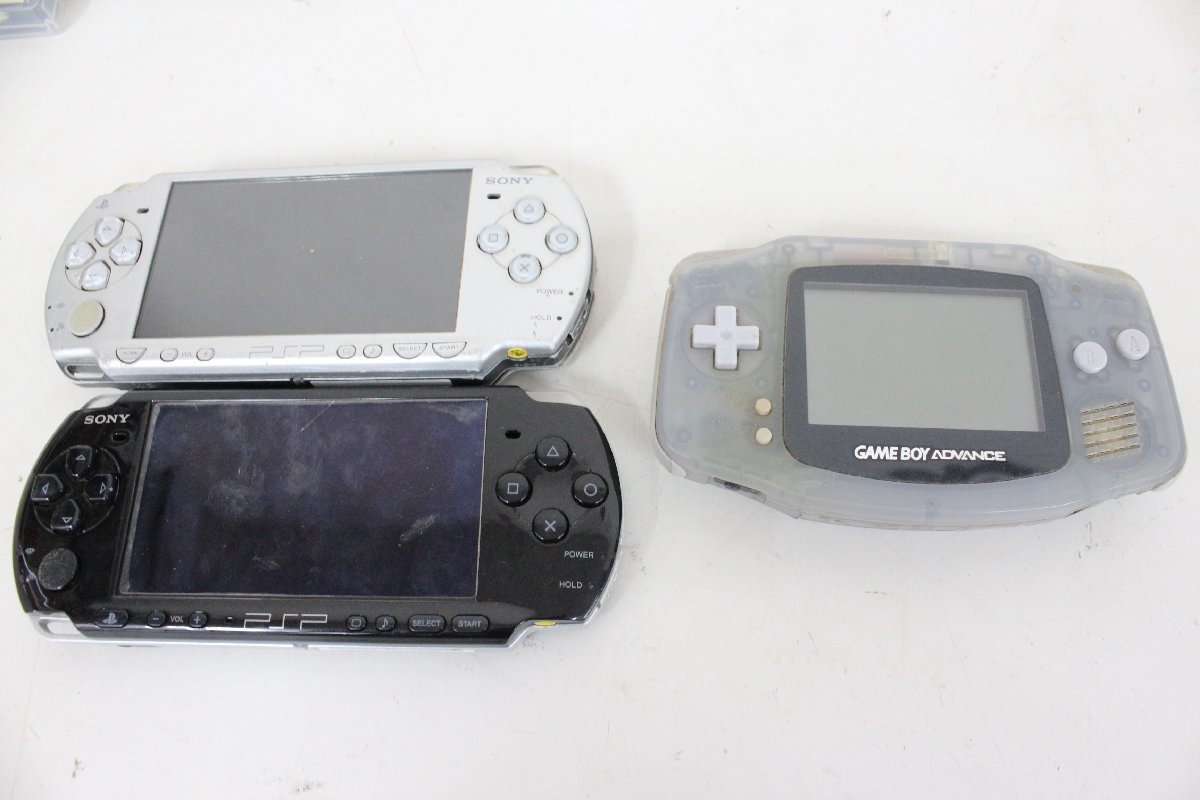 ○PSP-3000/2000 ゲームボーイアドバンス DS/Lite 本体 ソフト付 