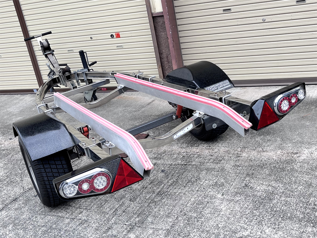 ジェットスキー用 トレーラー 軽ナンバー 最大積載 350kg 軽トレーラー 