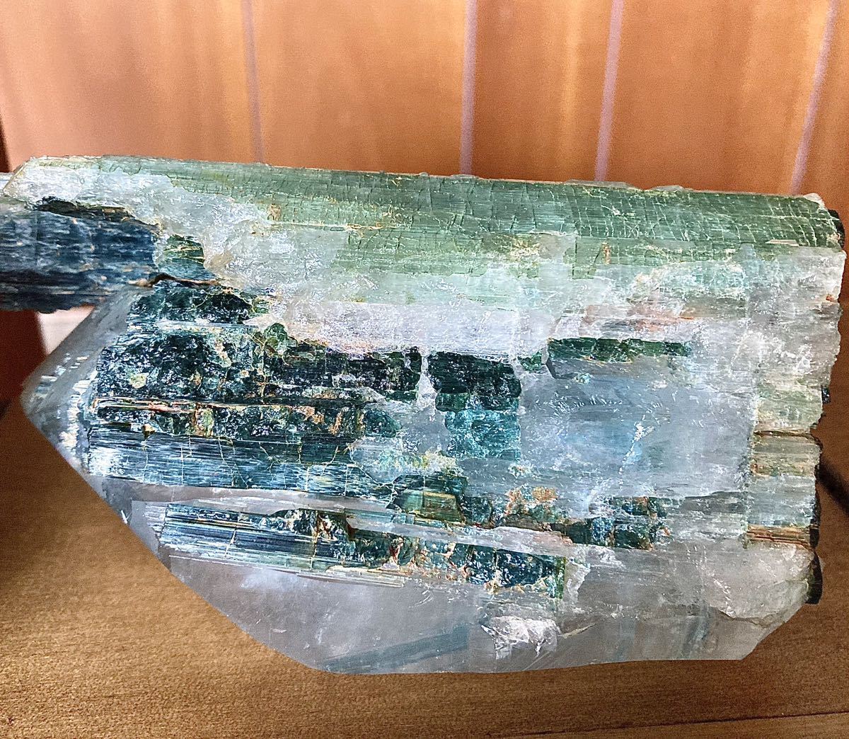 リチア電気石 インディゴライト トルマリン [241229598]9x8.8mm 標本 