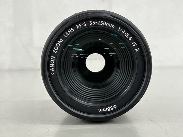 CANON ZOOM LENS EF-S 55-250mm 4-5.6 IS II カメラレンズ キャノン
