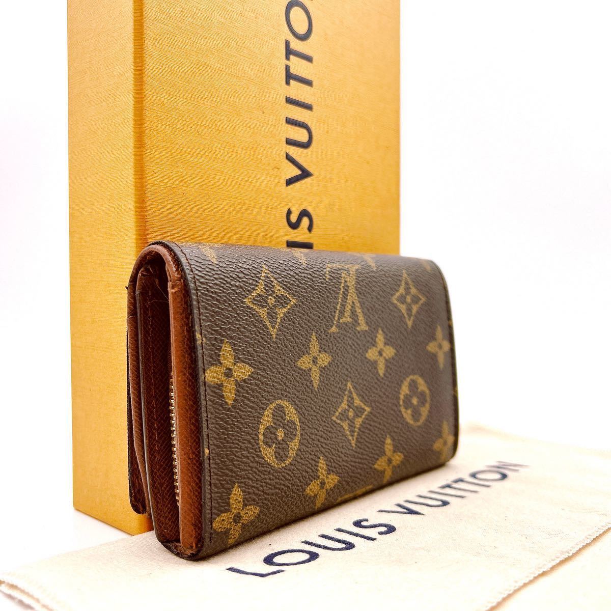 A23634】☆美品☆ LOUIS VUITTON ルイヴィトン モノグラム ポルトモネ