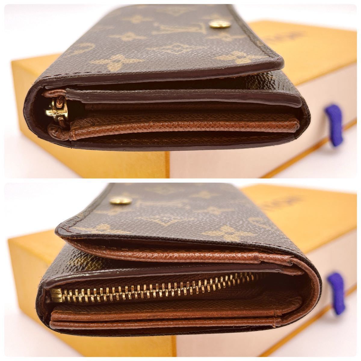 A23634】☆美品☆ LOUIS VUITTON ルイヴィトン モノグラム ポルトモネ