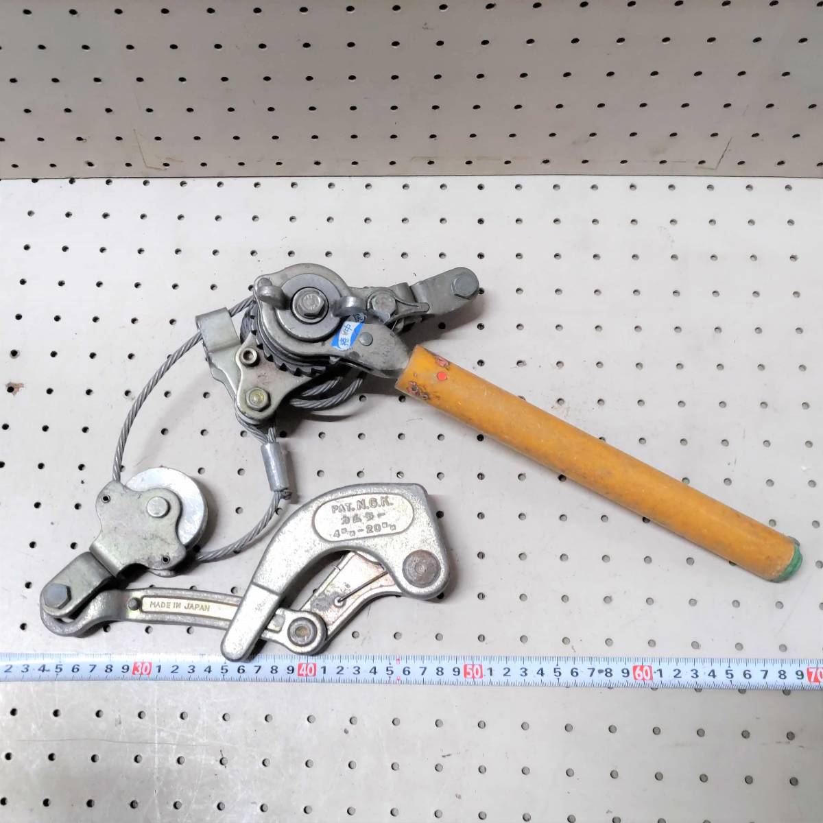 ジャンク品】イ332 NGK 永木精機 カムラー/シメラー 張線器 4m/m ジャンク品】イ332 NGK 永木精機 カムラー/シメラー 張線器 4m/m