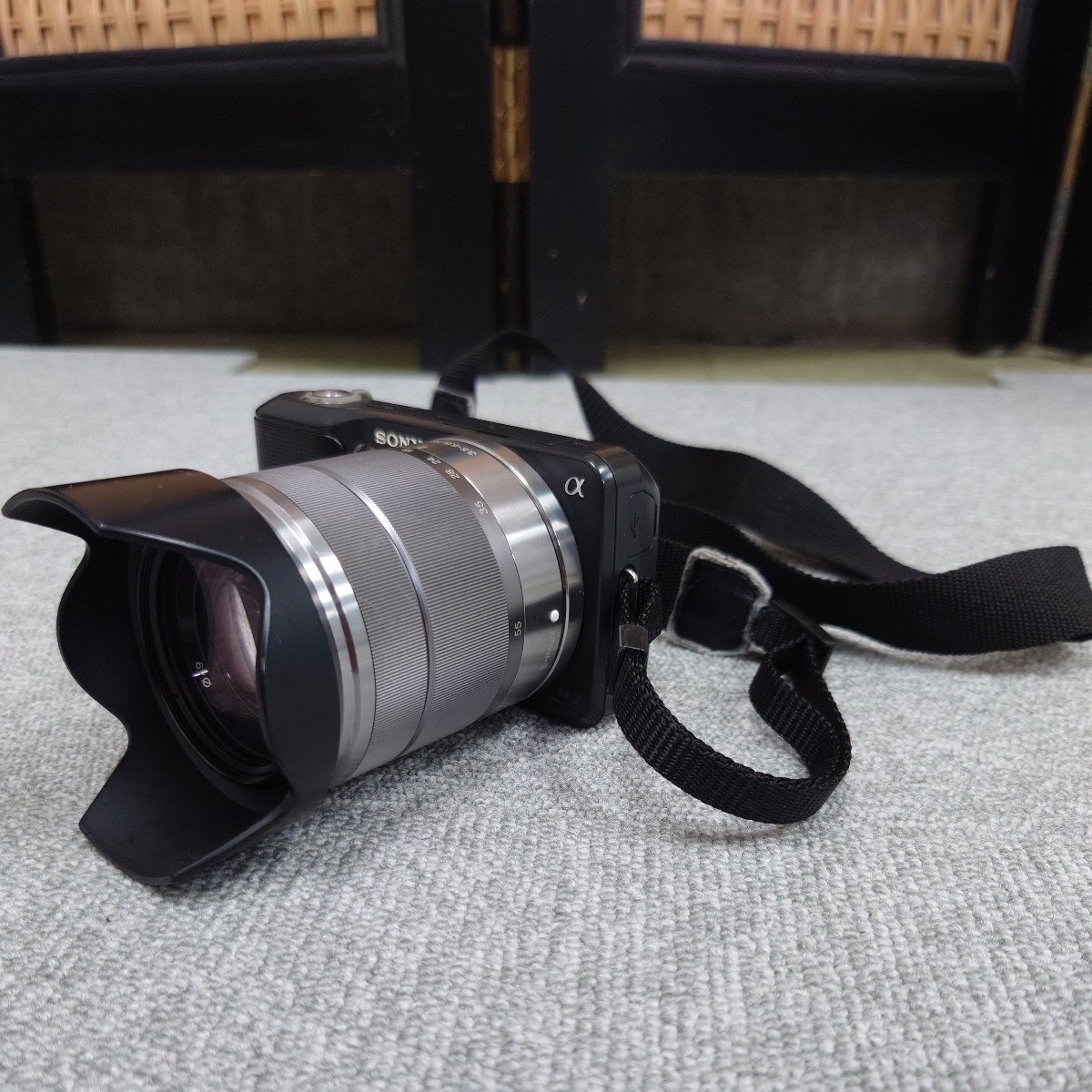 ★SONY ソニー NEX-3 ミラーレス一眼 黒 3.5〜5.6 18〜55mm