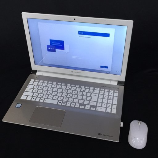 TOSHIBA dynabook ホワイト 15.6インチ ぷかぷか