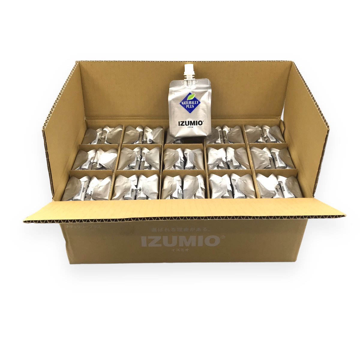 ▽送料無料 ナチュラリープラス イズミオ 1箱 200mL×30本入り 賞味期限2024年8月12日迄 定価12730円相当(税込) 未開封