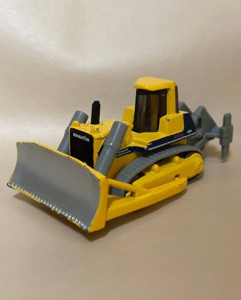 トミカ コマツ ブルドーザー のりものずかんセット はたらく車 ポプラ 