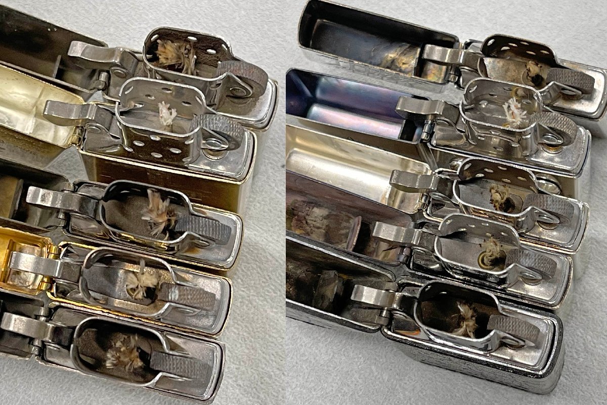 ▼中古品▼Zippoライター　10個セット　（Tribe Quest / CAPRICORN / Mr.JUNKO他） (30323070310420NM)