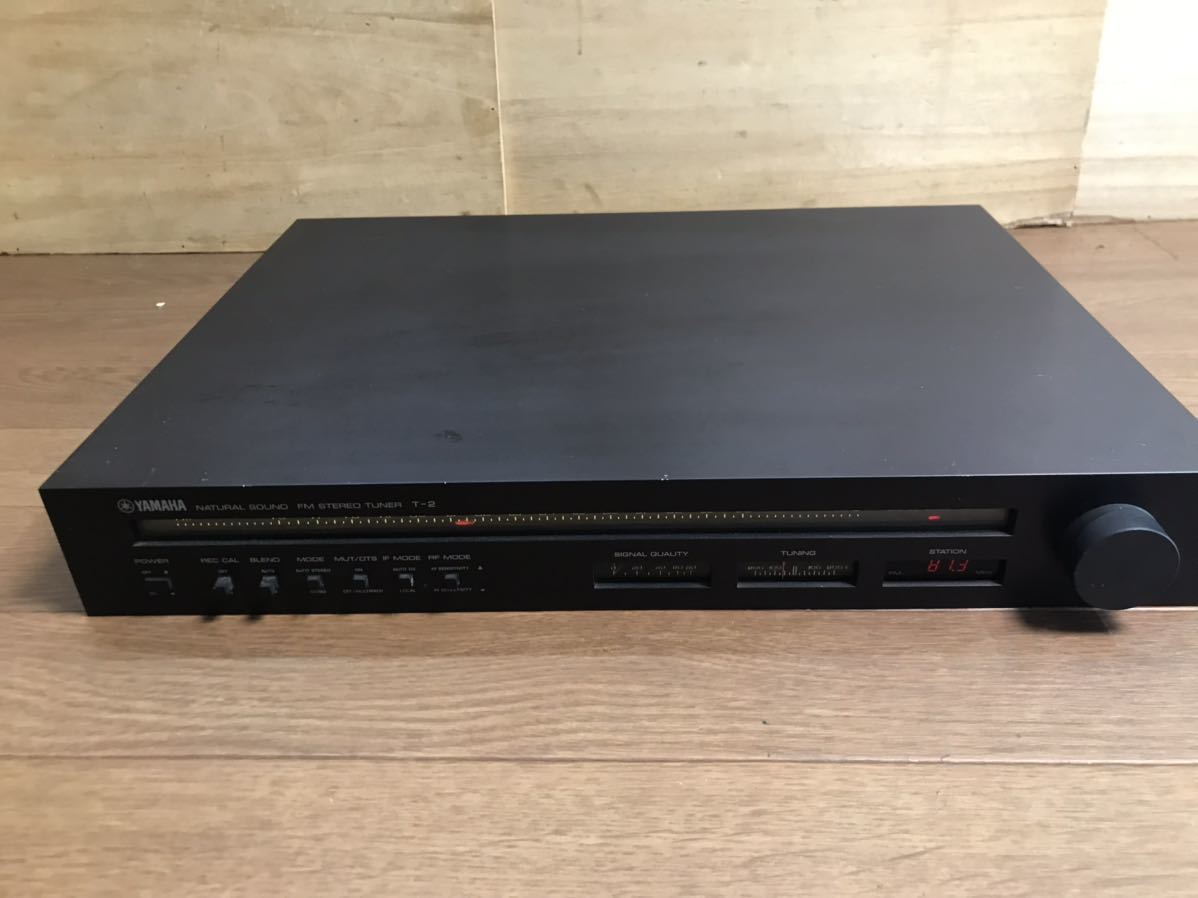 YAMAHA T-2 FMステレオチューナー 最高峰のアナログラジオ T-2 YAMAHA FMステレオチューナー Yahoo 最高峰のアナログラジオ ☆FM