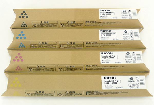 J#S リコー 純正未使用 imagio MP Pトナー C3300 4色セット 即決