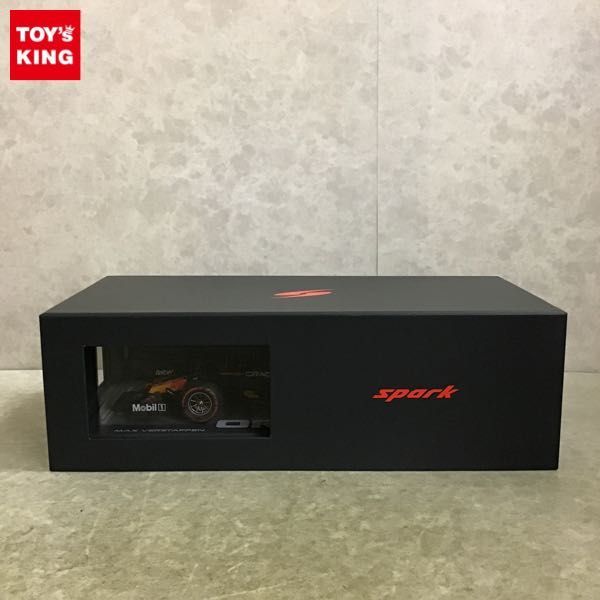 1円〜 スパーク 1/18 レッドブル RB16B アブダビGP 2021 Winner M.フェルスタッペン ワールドチャンピオン ピットボード & No.1ボード