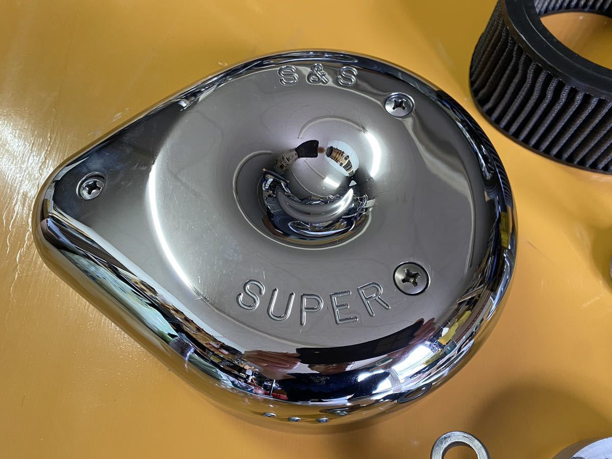 S&S CVキャブ用エアクリーナー中古(ハーレーダビッドソン用)｜売買され 
