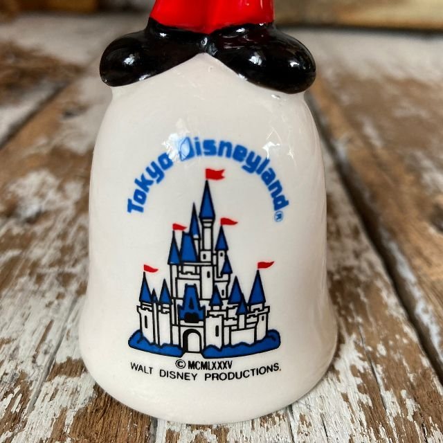 80s ヴィンテージ*Disney 東京ディズニーランド 開園当時*陶器 眉毛