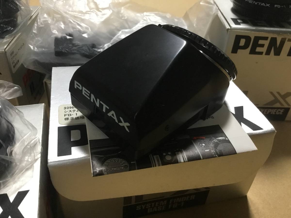 ペンタックスLX システムファインダーFB-1、FD-1、2、FC-1、ケース