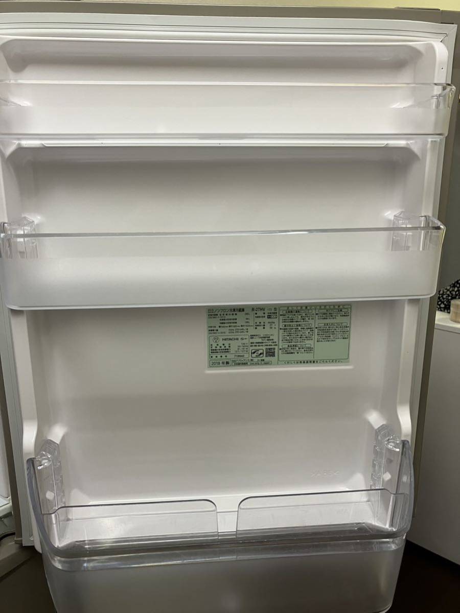 冷凍冷蔵庫 HITACHI 品番R-27HV［T］型 冷蔵庫 HITACHI R-27HV （265L