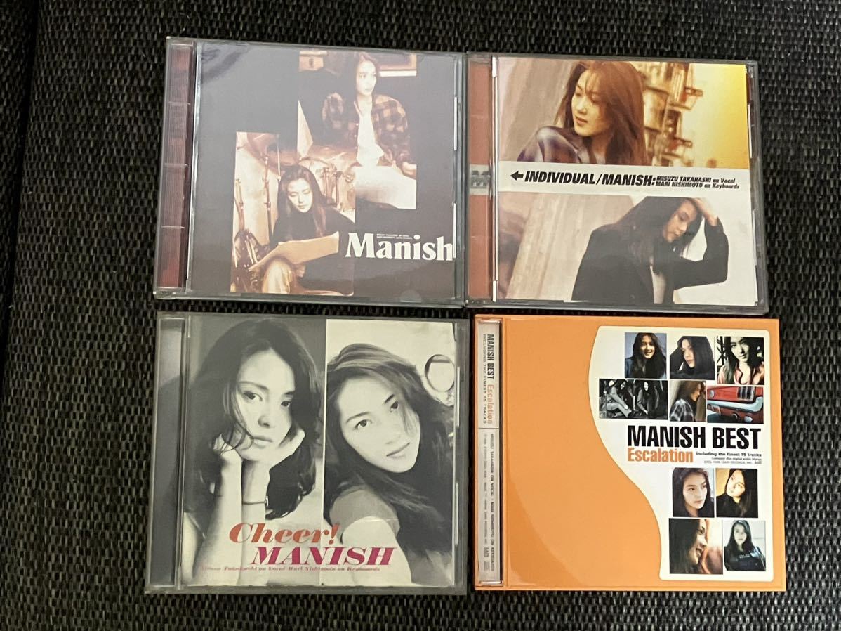 MANISH アルバム4枚セット MANISH,INDIVIDUAL,Cheer!,MANISH BEST