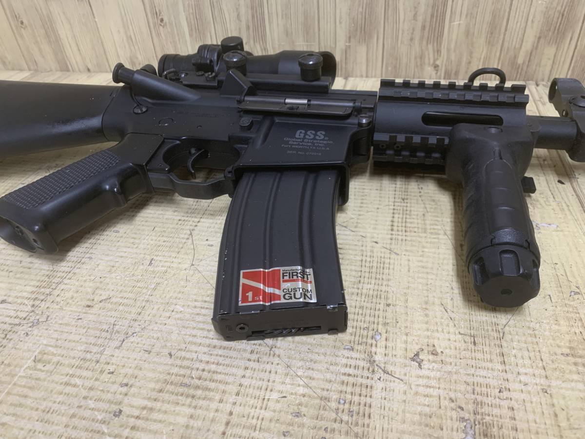 ミリタリー GSS 電動ガンm4限定品！