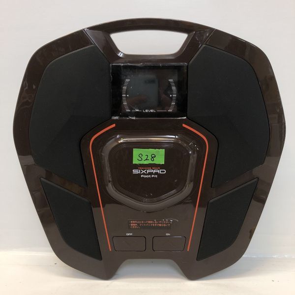 S28　限定カラー　★動作確認済★　SIXPAD Foot Fit　シックスパッド　フットフィット　MTG　SP-FF2310F1A　2312　エレガントブラウン