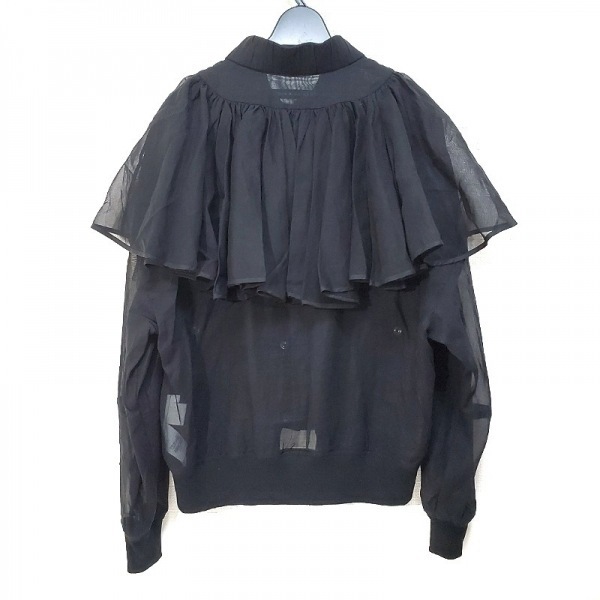 エンフォルド ENFOLD ブルゾン サイズ38 M - 黒 レディース 長袖