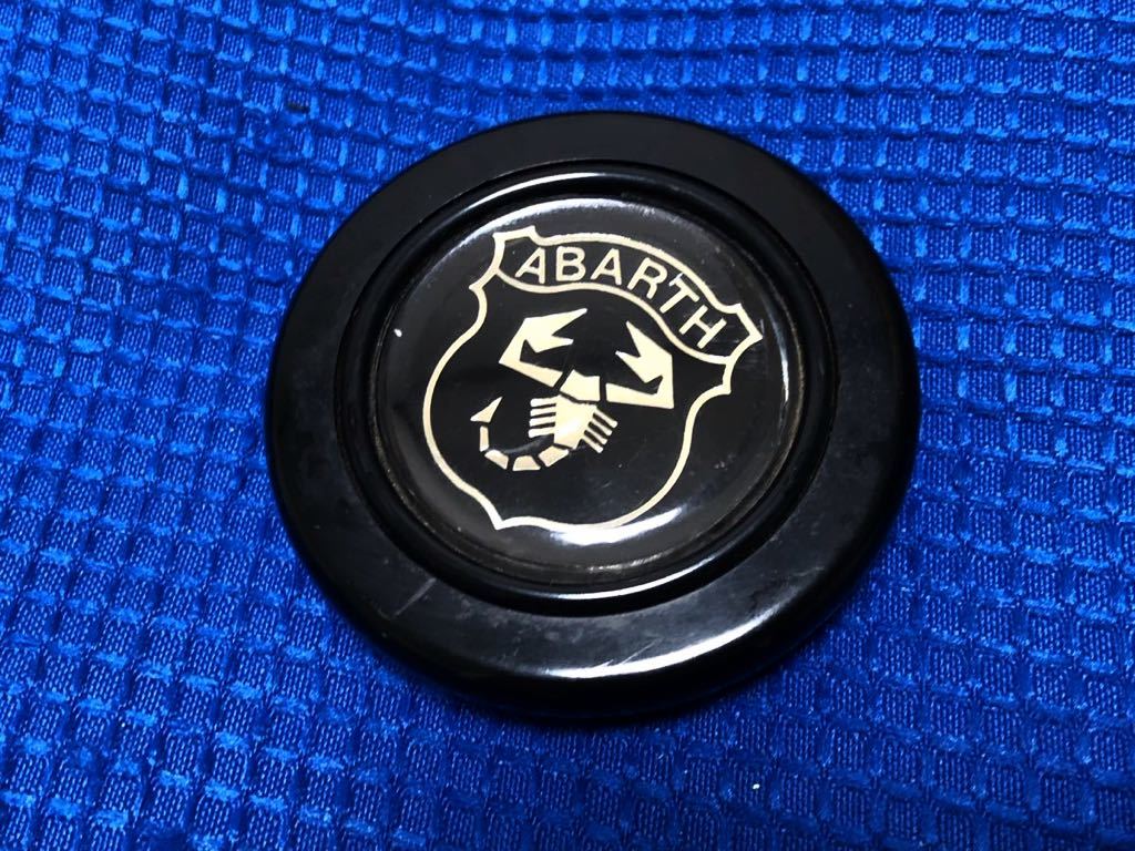 当時物 アバルトコンペ ホーンボタン ABARTH COMPETITION ( 競技用
