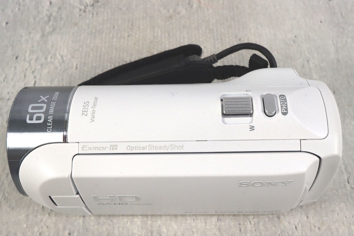 SONY ソニー HDビデオカメラ HDR-CX470 ホワイト Handycam