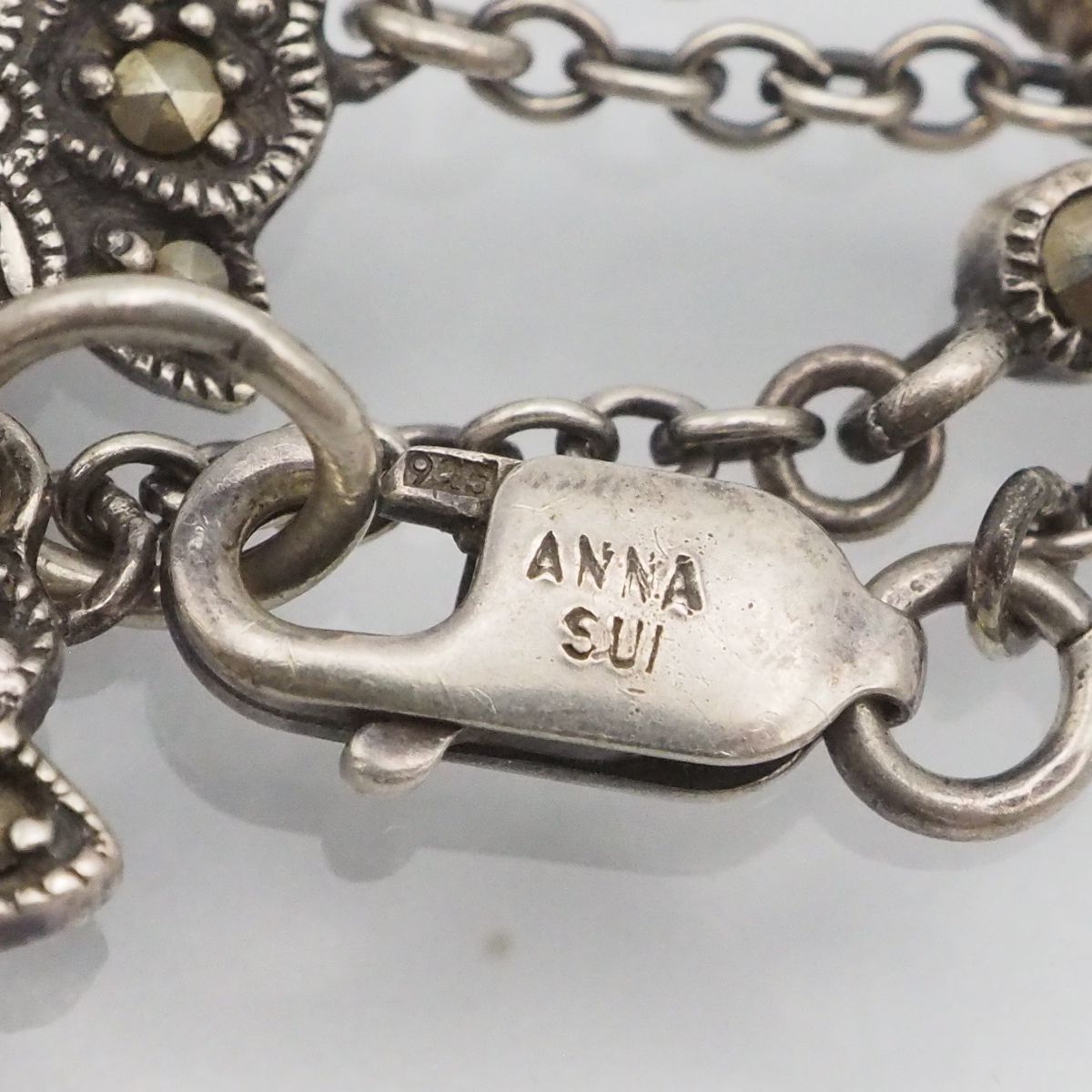 SILVER925 刻印あり アナスイ シルバー ブレスレット 日本セット