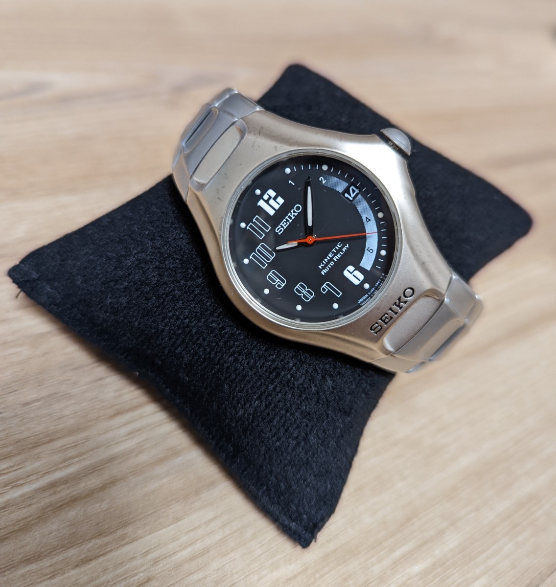 希少 SEIKO KINETIC AUTO RELAY “JORG HYSEKモデル ”
