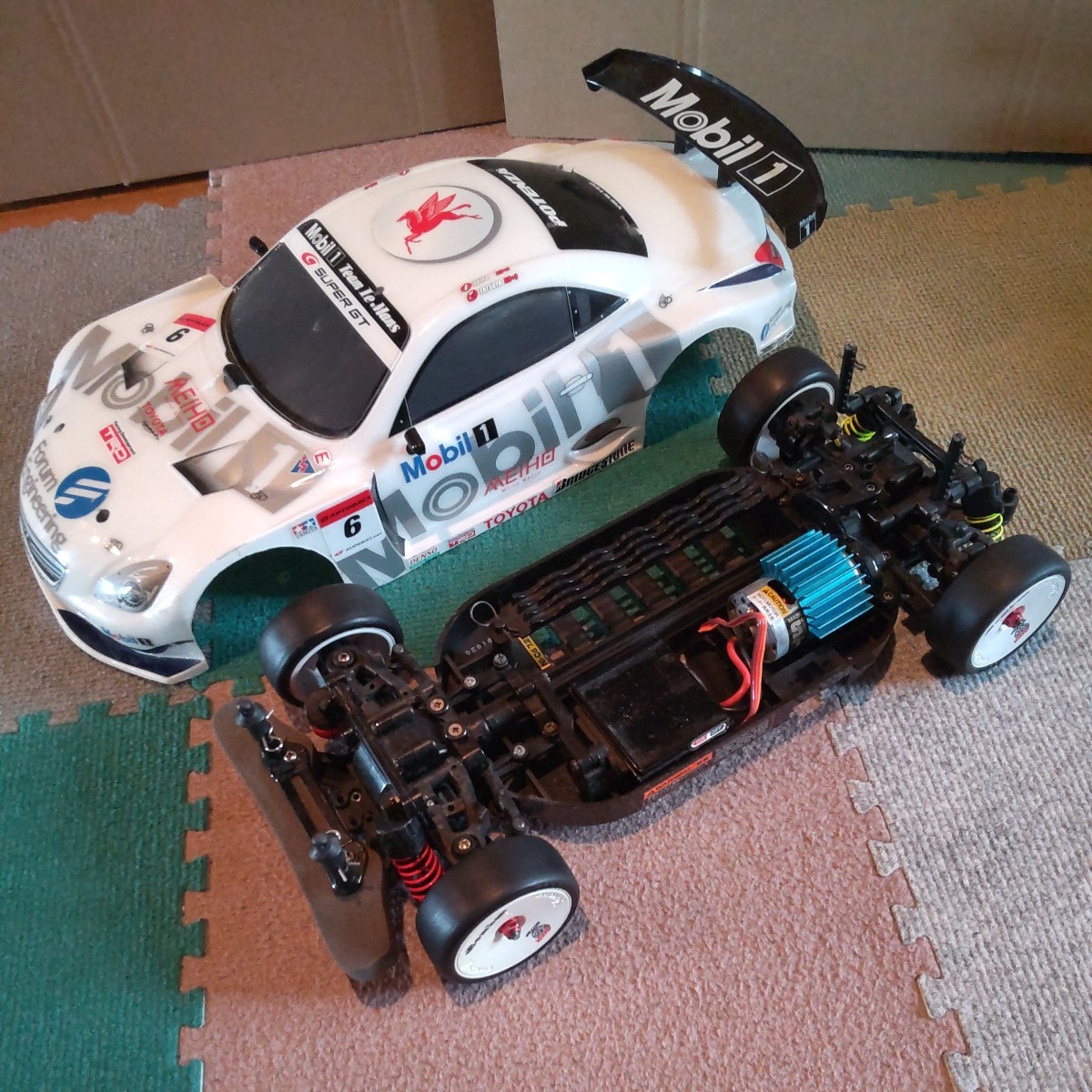 タミヤ tt01 レクサス SC430 （スーパーGT）オンロード＆ドリフト
