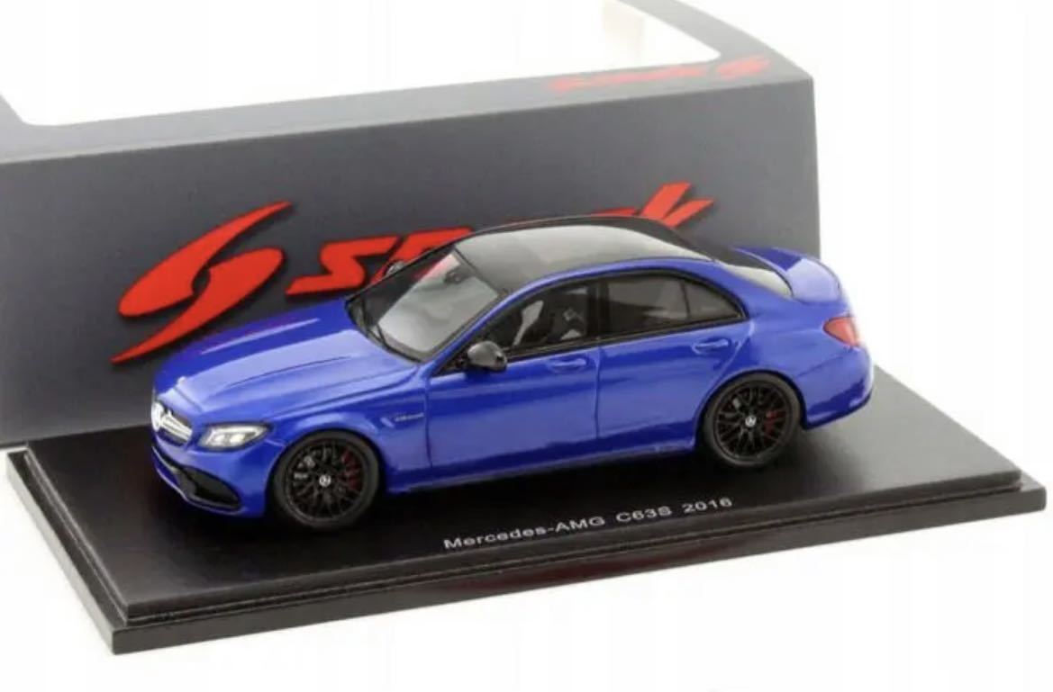 1/43 メルセデスベンツ W205 Cクラス C63S AMG ミニカー Mercedes