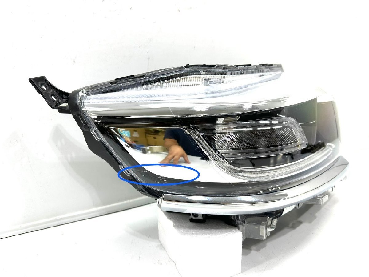 ☆研磨☆ スズキ スペーシアカスタム MK53S 純正 右 LED ヘッドライト 