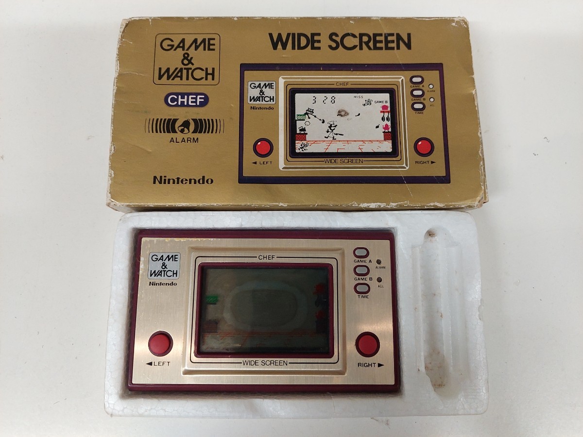 任天堂 ゲームウォッチ シェフ（GAME＆WATCH CHEF）FP-24 T2258 