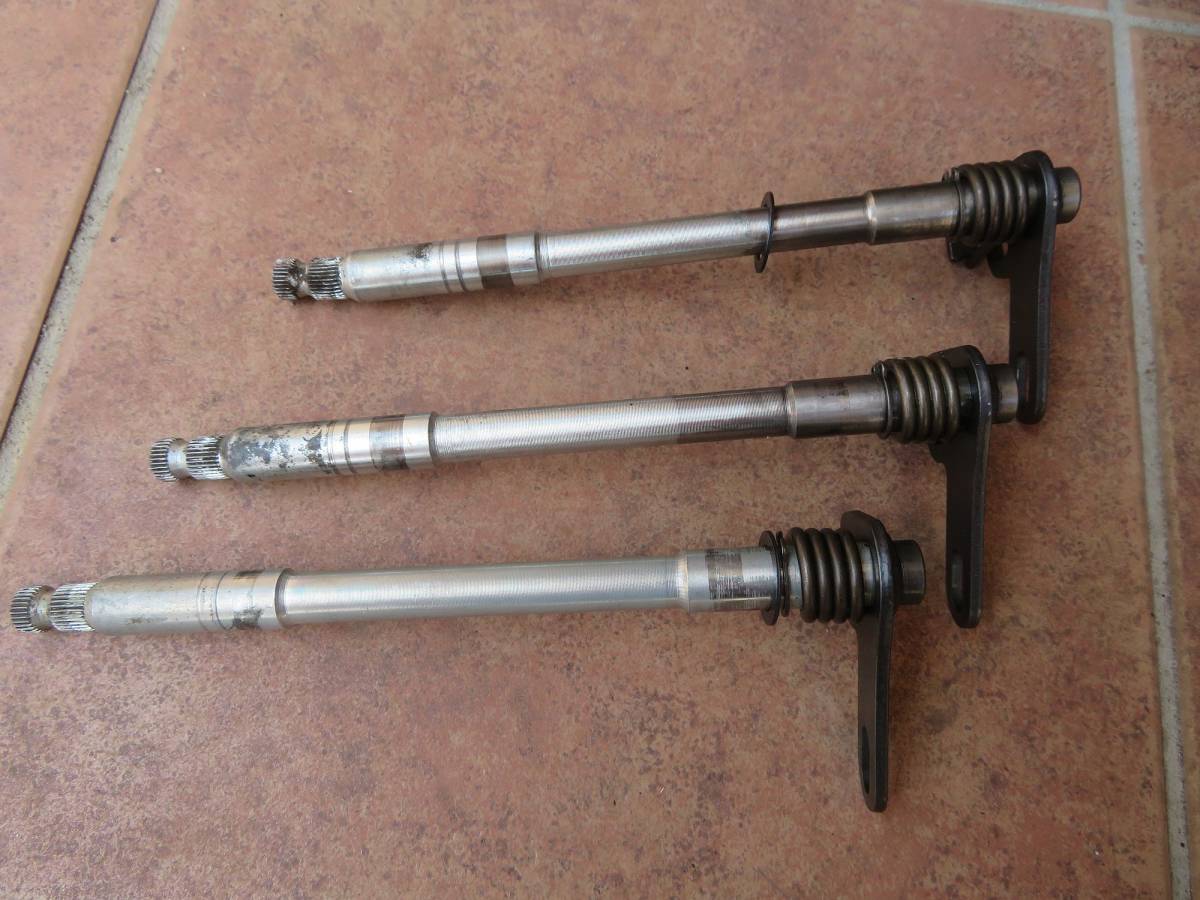 NSR250R MC18 MC21 シフトスピンドル 3個セット