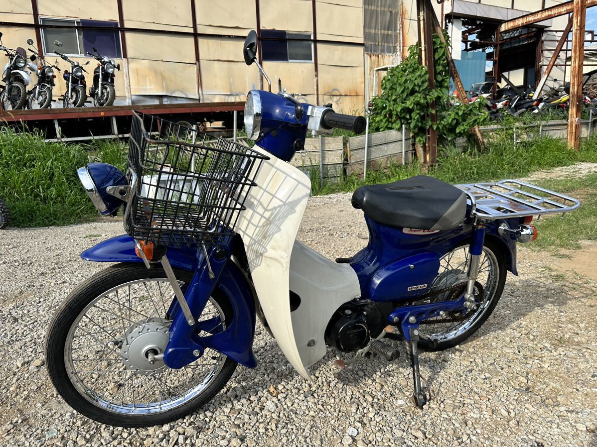 carrozzeria -AVIC-RZ710-CY-RC100KDリアカメラ インジェクション スーパーカブ カブ50 エンジン始動動画有り 走行