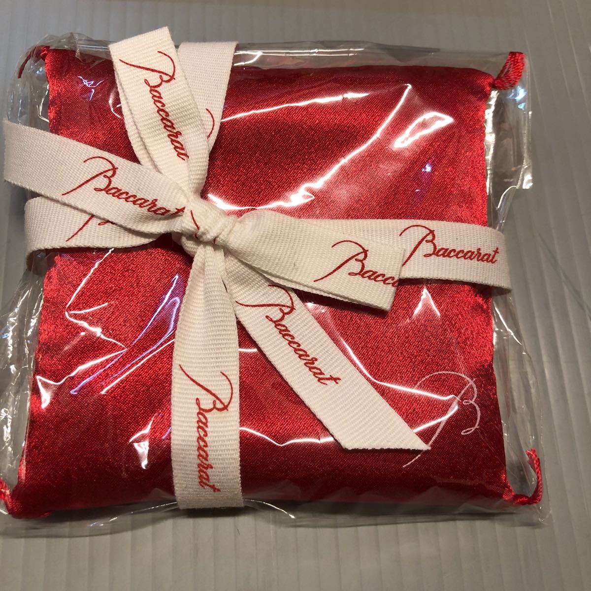 ラッキーバタフライ バカラ 未使用Baccarat レッド オブジェ バカラ