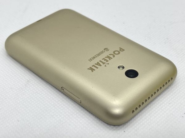 ジャンク POCKETALK S ポケトーク ｜ 翻訳機 ｜ 通信2年付 ｜ ゴールド