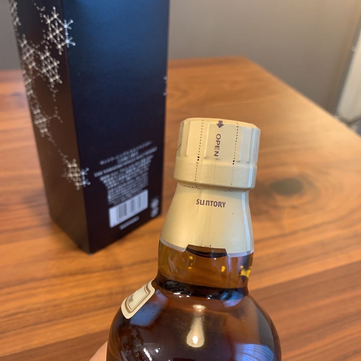 サントリー サントリーシングルモルトウイスキー山崎10年 350ml 箱付き