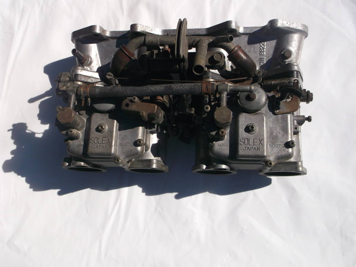 トヨタ純正 2TG ? マニ付き ソレックス SOLEX OHベースで 検TE27 レビン トレノ セリカ カリーナ