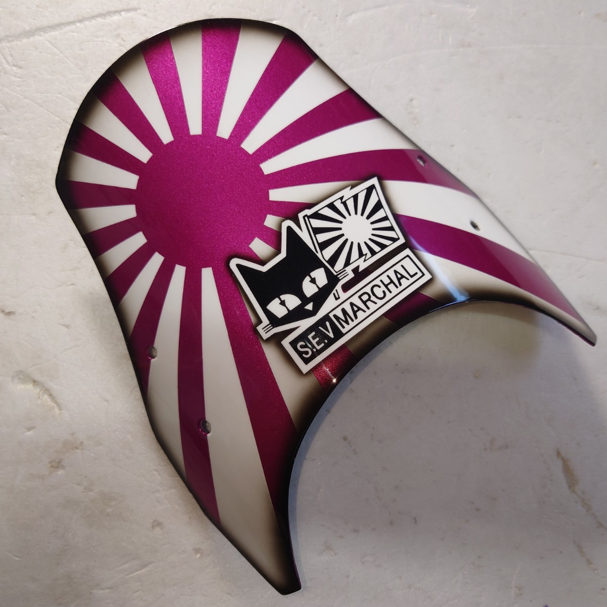 ダックス シャリー バイザー 4ミニ FRP製バイザー モンキー ダックス