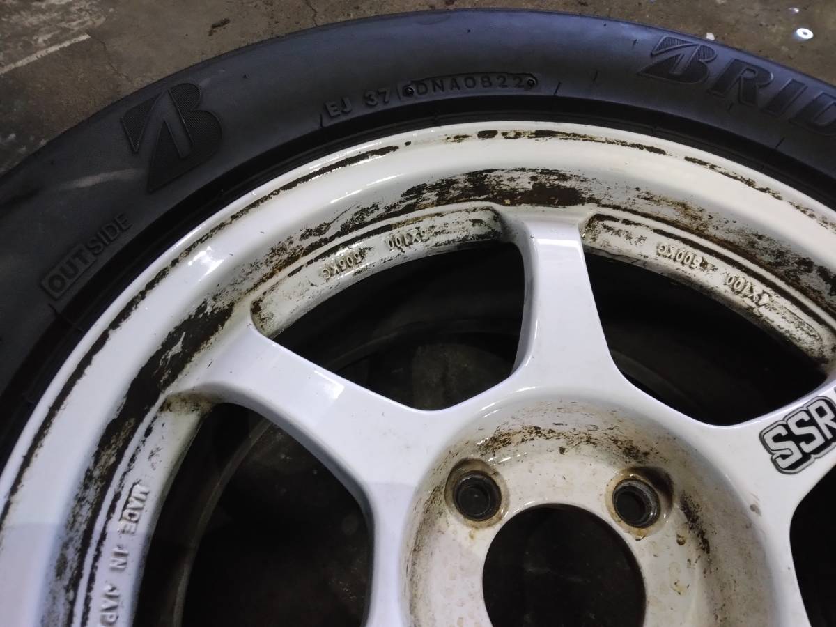 SSR タイプC 15インチ 7J ＋30 4H PCD100 225/50R15 POTENZA RE 