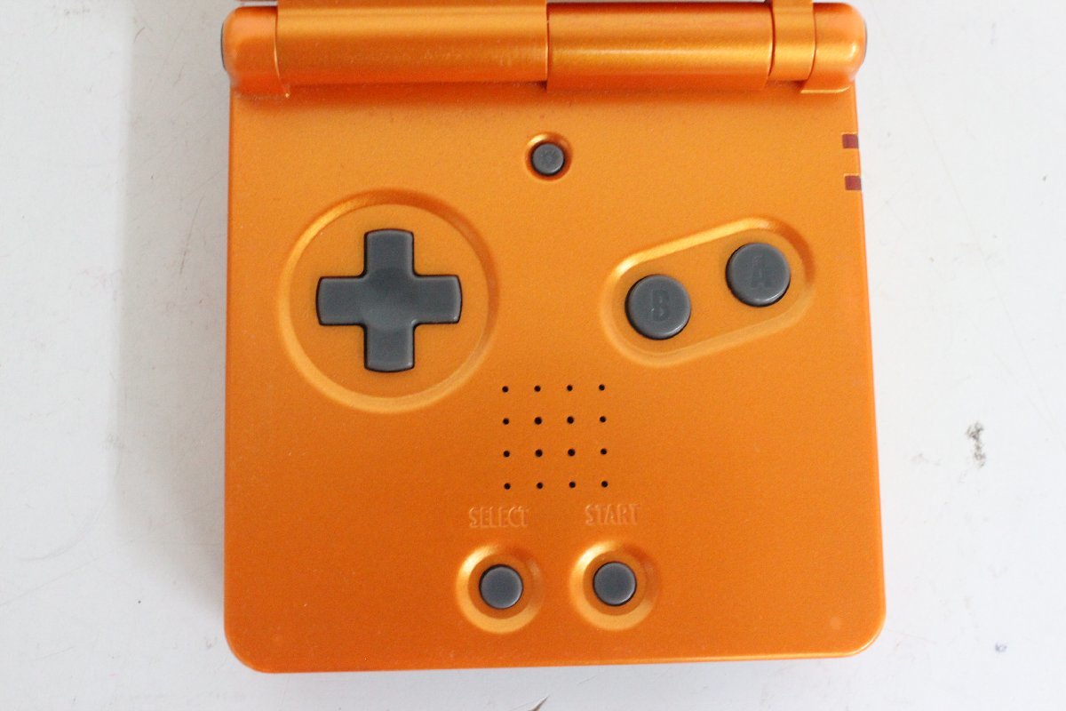 ○任天堂 ゲームボーイアドバンスSP ポケモン アチャモ オレンジ AGS 