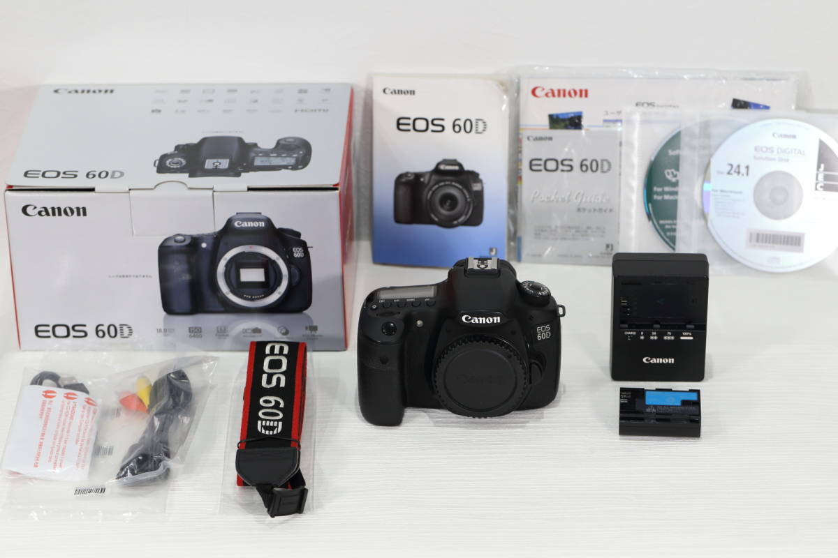 Canon EOS 60D 本体と付属品 Canon EOS 60D 本体と付属品 【公式通販】