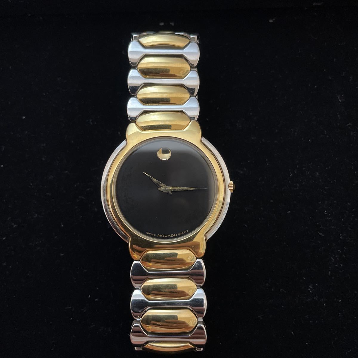 MOVADO モバード 腕時計 QZ クォーツ 88.64.0861 18053 コンビカラー 1p 不動品