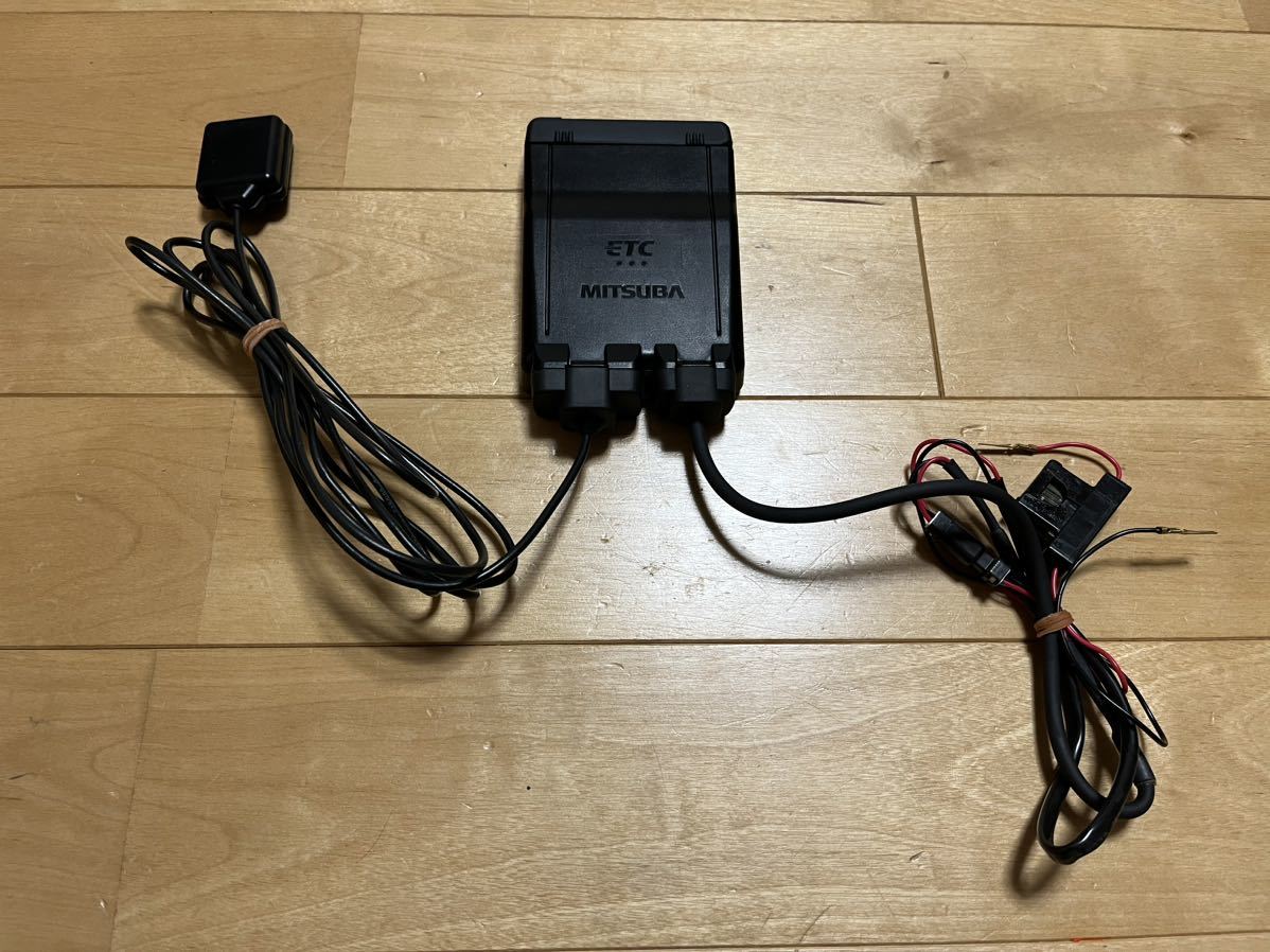 MSC-BE61 バイク用ETC バイク用 ミツバサンコーワ 作動OK アンテナ分離 