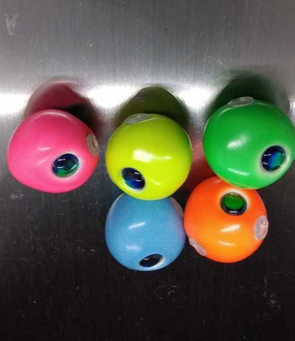 訳あり　タングステン　タイラバ　60g 5個セット　カラーグロー　新商品　国内発送　新品未使用