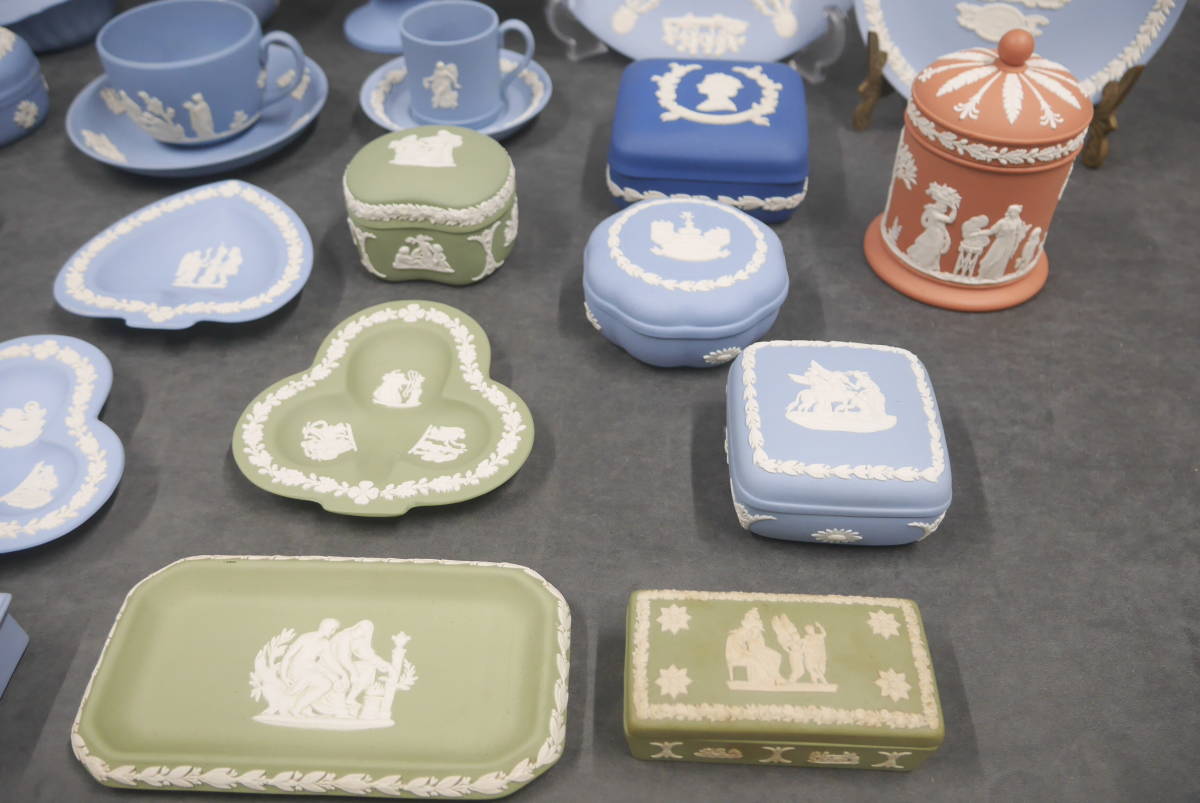 90 WEDGWOOD ウェッジウッド ジャスパー 4色 色々まとめて 22点セット